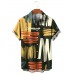 Graffiti Painted Men's Print Shirt 25599846X