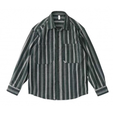 Men's Colorblock Striped Print Shirt 94687058X