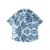 Little Coconut Tree Printing Men's Short Sleeve Shirt