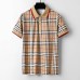 Men's Vintage British Check Casual Short Sleeve Shirt