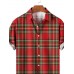 Classic Plaid Casual Short Sleeve Shirt