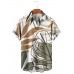 Men's Hawaiian Palms Print Shirt 80141448X